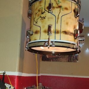Drum clocks and lamps